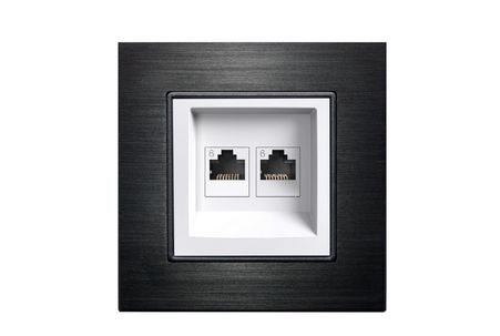 سوکت 2x RJ45 CAT برند Interra